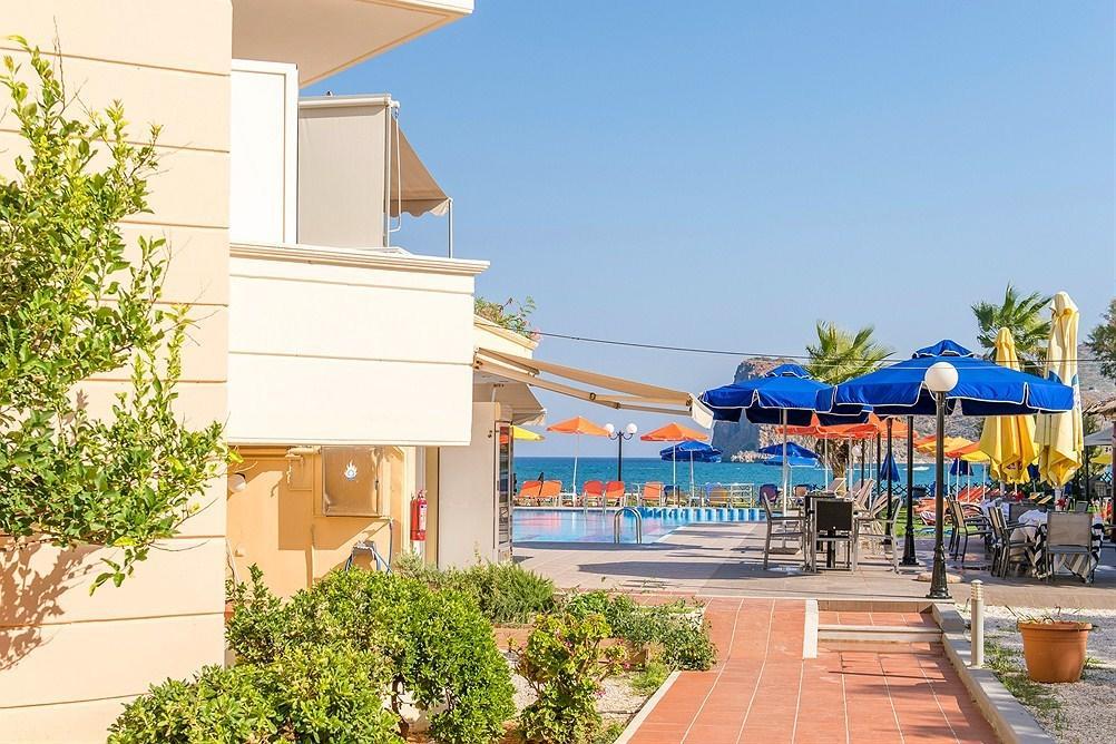Coral Beach Hotel Ayía Marína Zewnętrze zdjęcie